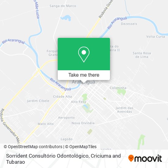 Sorrident Consultório Odontológico map