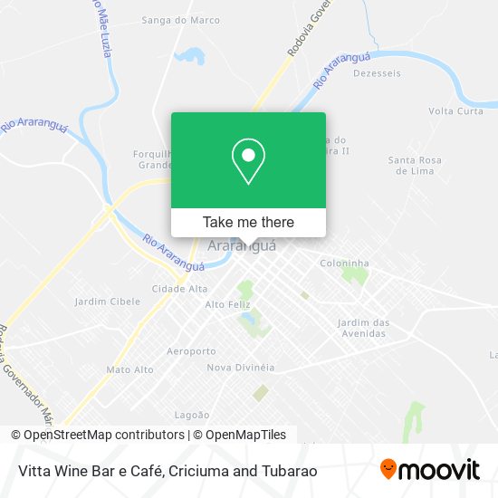 Vitta Wine Bar e Café map