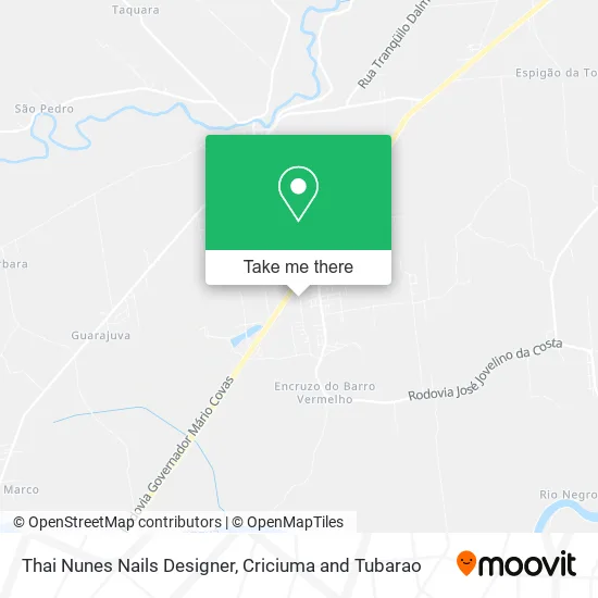 Thai Nunes Nails Designer map