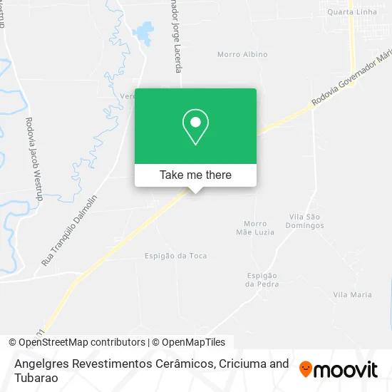 Angelgres Revestimentos Cerâmicos map