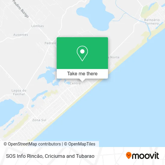 SOS Info Rincão map