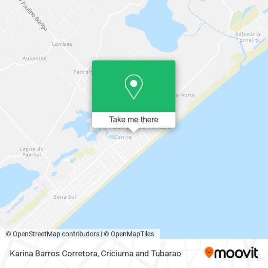 Karina Barros Corretora map