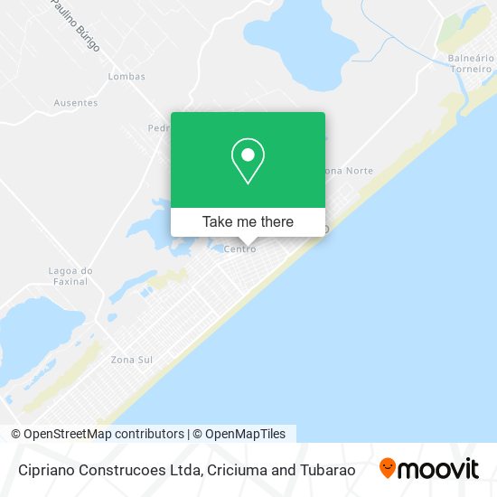 Cipriano Construcoes Ltda map