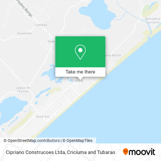 Cipriano Construcoes Ltda map