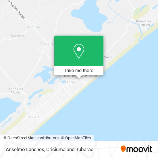 Anselmo Lanches map