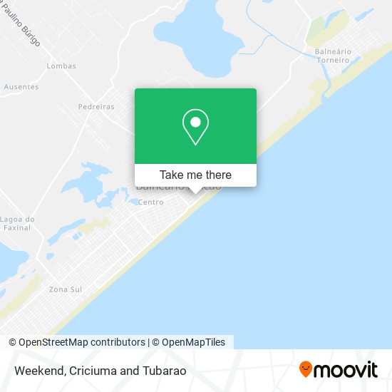 Weekend map