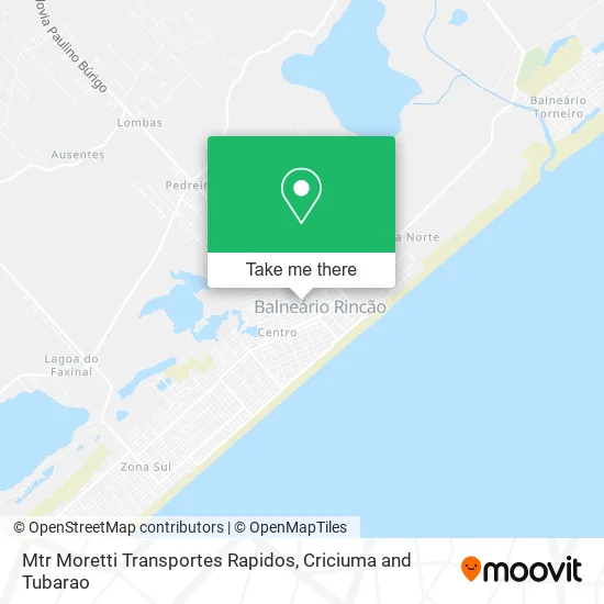 Mtr Moretti Transportes Rapidos map