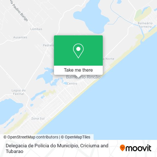 Delegacia de Polícia do Município map