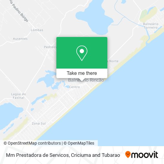 Mm Prestadora de Servicos map