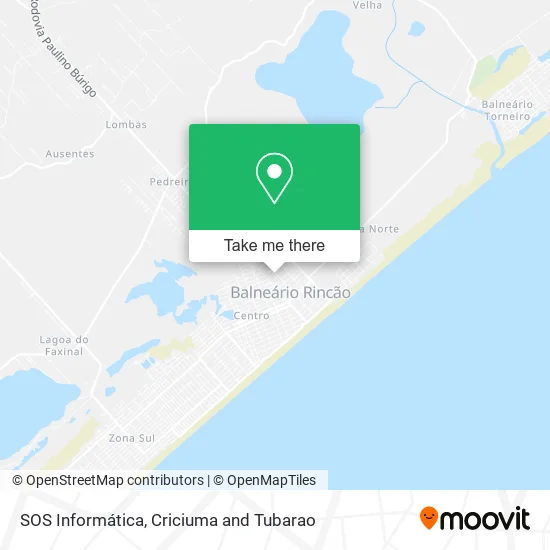 SOS Informática map