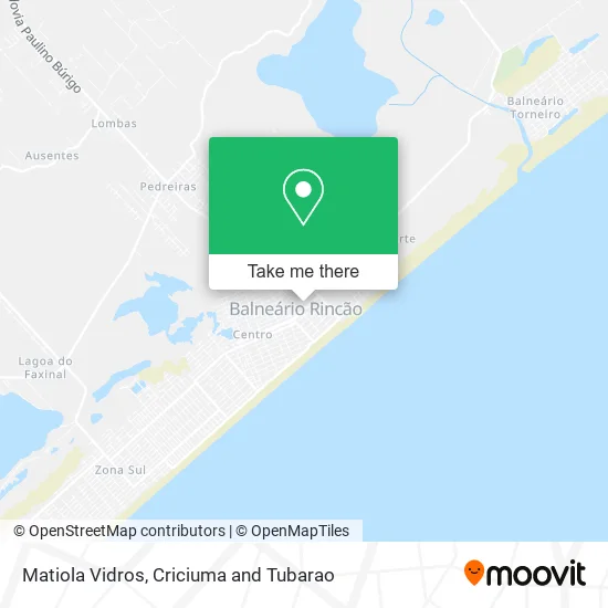 Matiola Vidros map