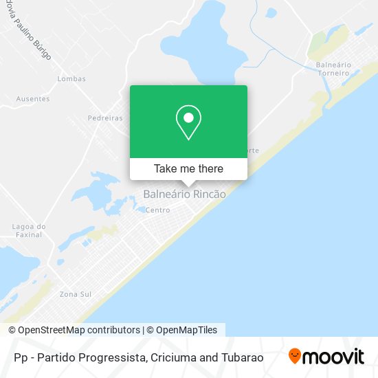 Pp - Partido Progressista map