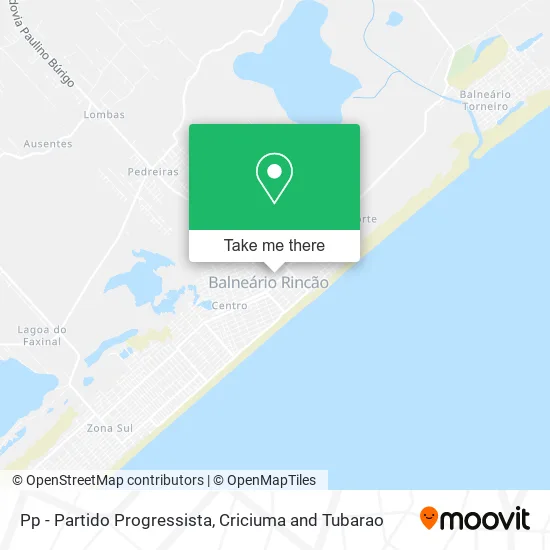 Pp - Partido Progressista map