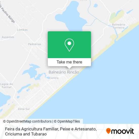 Feira da Agricultura Familiar, Peixe e Artesanato map