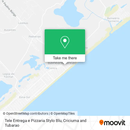 Tele Entrega e Pizzaria Stylo Blu map