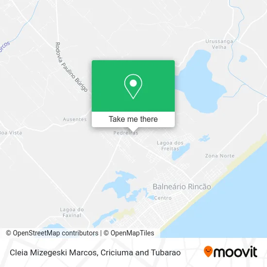 Cleia Mizegeski Marcos map
