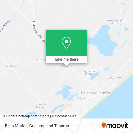 Bella Modas map