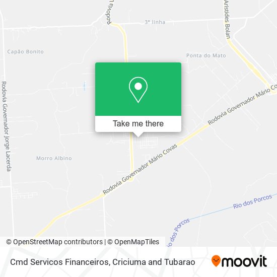 Cmd Servicos Financeiros map