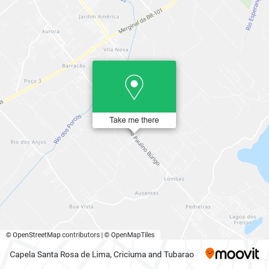 Capela Santa Rosa de Lima map