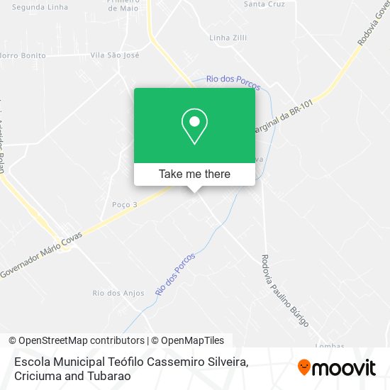 Escola Municipal Teófilo Cassemiro Silveira map