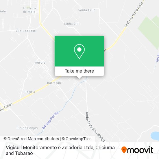 Vigisull Monitoramento e Zeladoria Ltda map