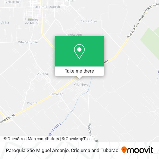Paróquia São Miguel Arcanjo map