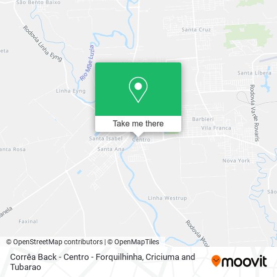Corrêa Back - Centro - Forquilhinha map