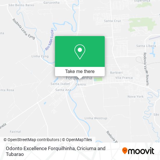 Odonto Excellence Forquilhinha map