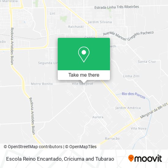 Escola Reino Encantado map