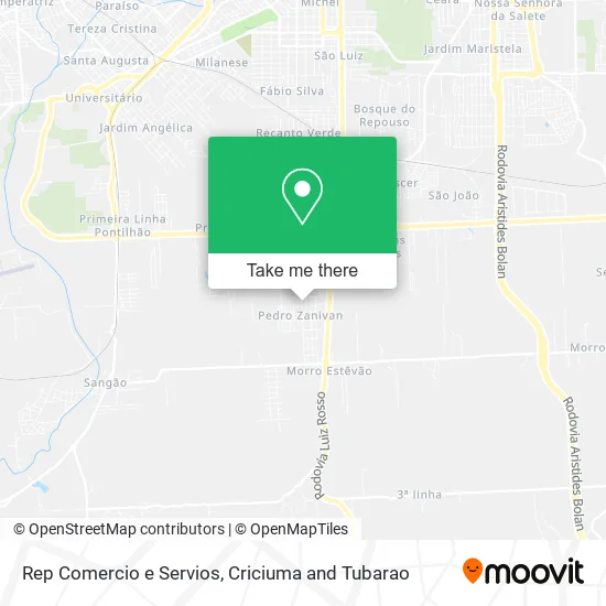 Rep Comercio e Servios map