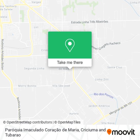 Paróquia Imaculado Coração de Maria map