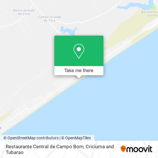 Restaurante Central de Campo Bom map