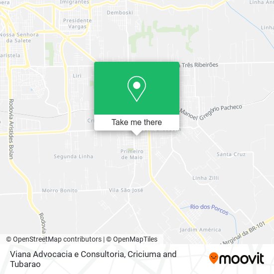 Viana Advocacia e Consultoria map