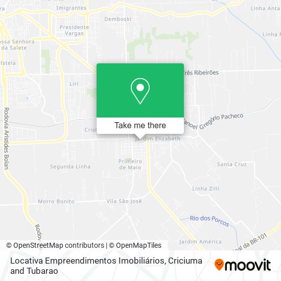 Locativa Empreendimentos Imobiliários map