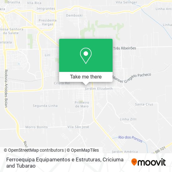 Ferroequipa Equipamentos e Estruturas map