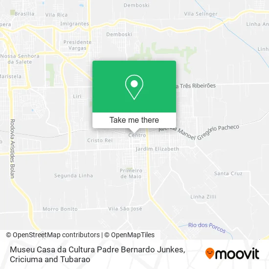 Museu Casa da Cultura Padre Bernardo Junkes map