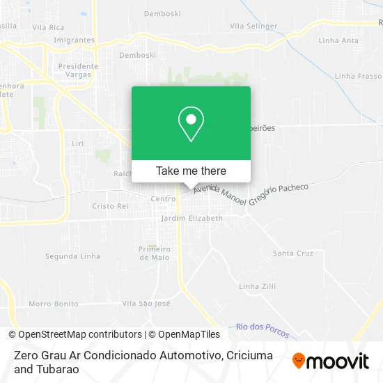 Zero Grau Ar Condicionado Automotivo map
