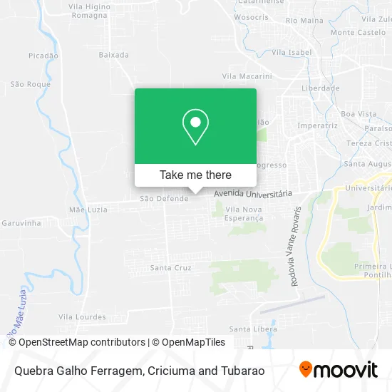 Quebra Galho Ferragem map