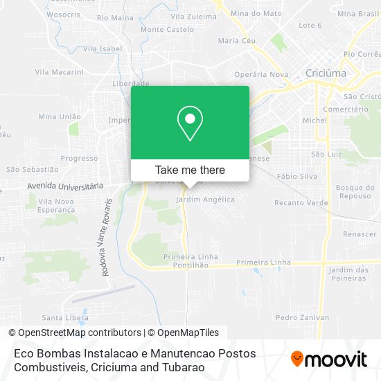 Mapa Eco Bombas Instalacao e Manutencao Postos Combustiveis