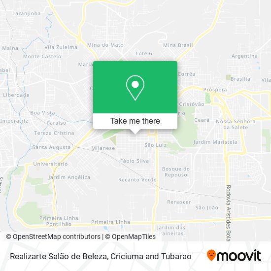Realizarte Salão de Beleza map