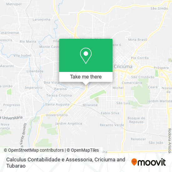 Calculus Contabilidade e Assessoria map
