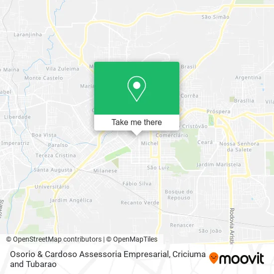 Osorio & Cardoso Assessoria Empresarial map