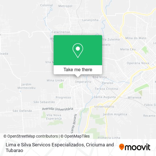 Lima e Silva Servicos Especializados map