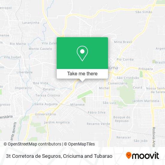 3t Corretora de Seguros map