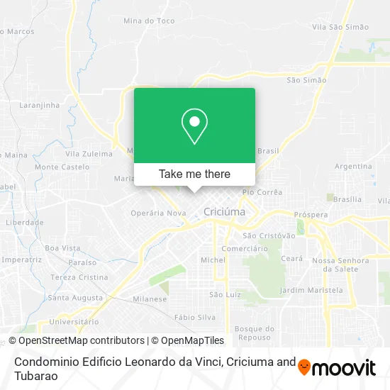 Condominio Edificio Leonardo da Vinci map