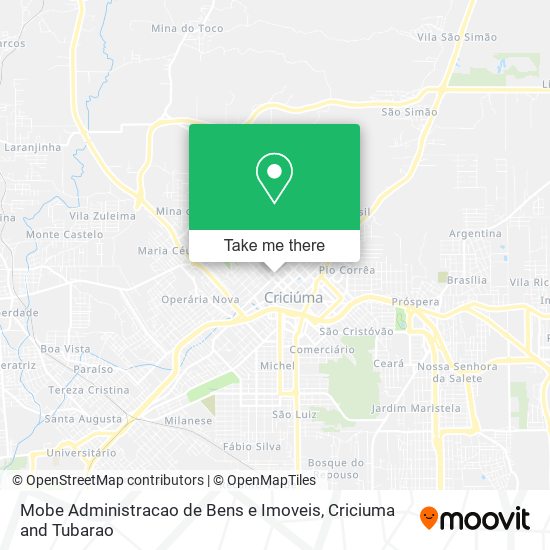 Mobe Administracao de Bens e Imoveis map
