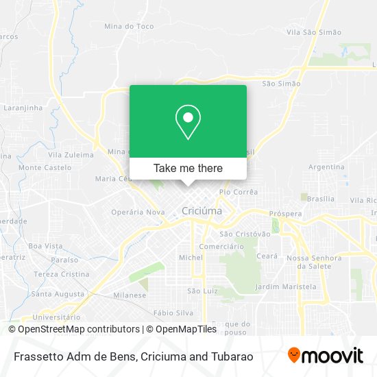 Frassetto Adm de Bens map