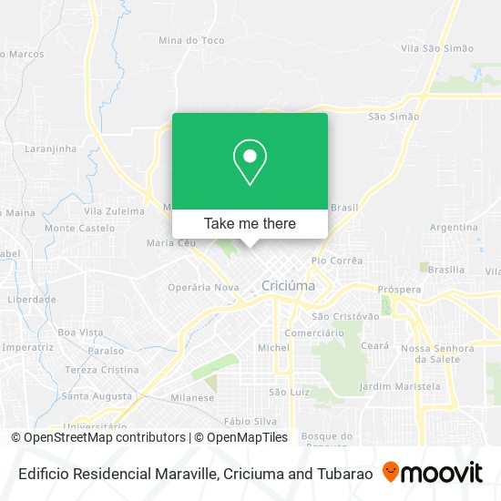 Edificio Residencial Maraville map