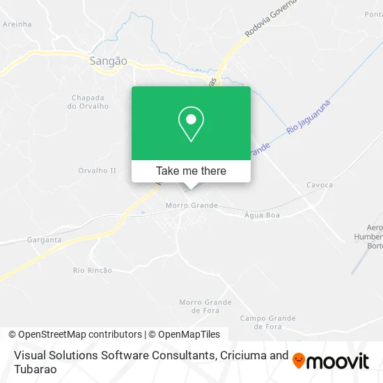 Visual Solutions Software Consultants map