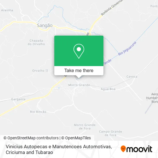 Vinicius Autopecas e Manutencoes Automotivas map